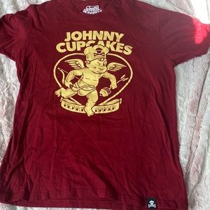 Johnny cupcakes Heart baker shirt